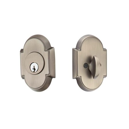 Emtek Antique Nickel Deadbolt 8466US15A 8466US15A